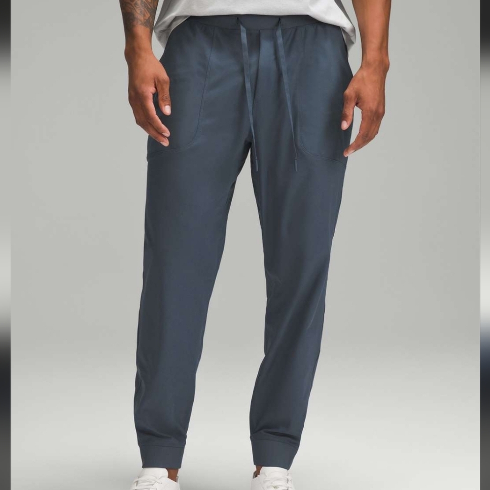 Lululemon ABC Joggers Wicking Stretch Small Pull On Pants Blue